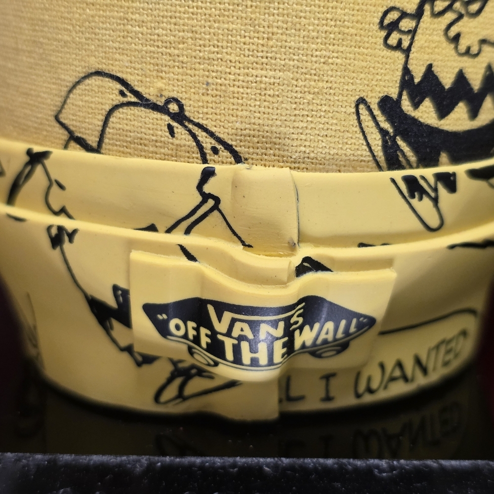 Vans x Peanuts SK8 Hi Reissue Charlie Brown Yellow Men’s 12 Women's 13.5 - Picture 5 of 11
